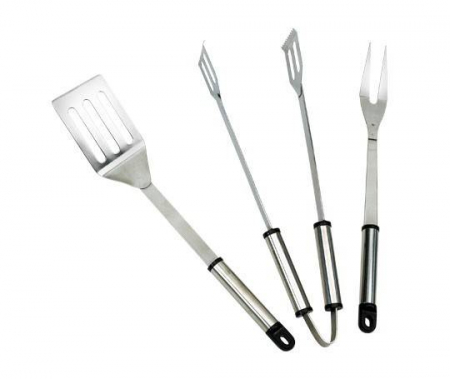 Ustensile - Set 3 accesorii gratar inox 38 cm Landmann 0204