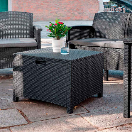 Set mobilier terasa pentru 5 persoane Bica Venezia 3 grafit [4]