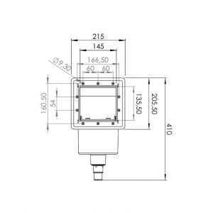 Skimmer standard alb + duza refulare standard 14,6 cm x 14,1 cm [1]