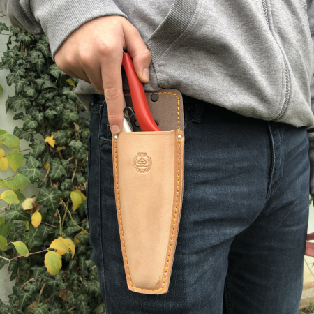 Toc din piele pentru foarfece Honmamon 230 mm [4]