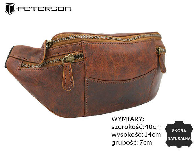 Borseta din piele naturala Peterson PTR-PTN 2507-OLH-0205 [7]