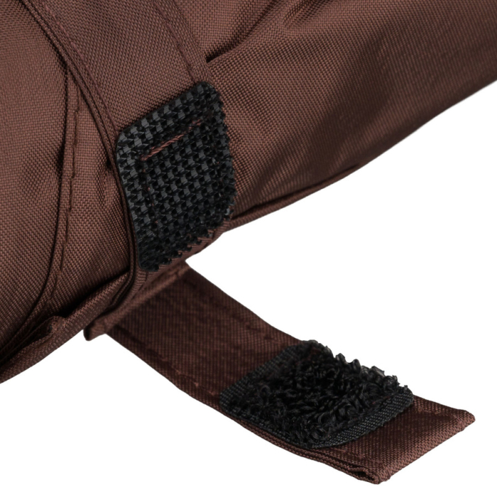 Brązowy, składany mini parasol podróżny - Peterson [10]