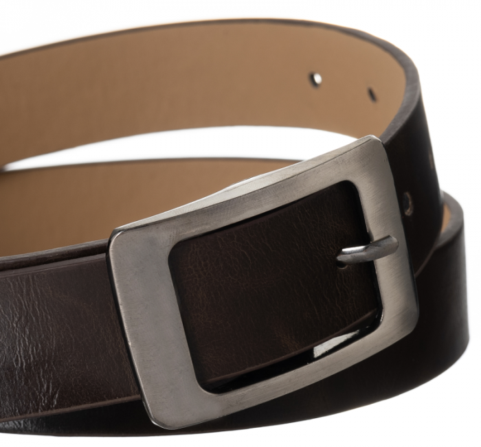Curea dama din piele naturala Cavaldi PTR-SBB-CV-3A BRO [3]