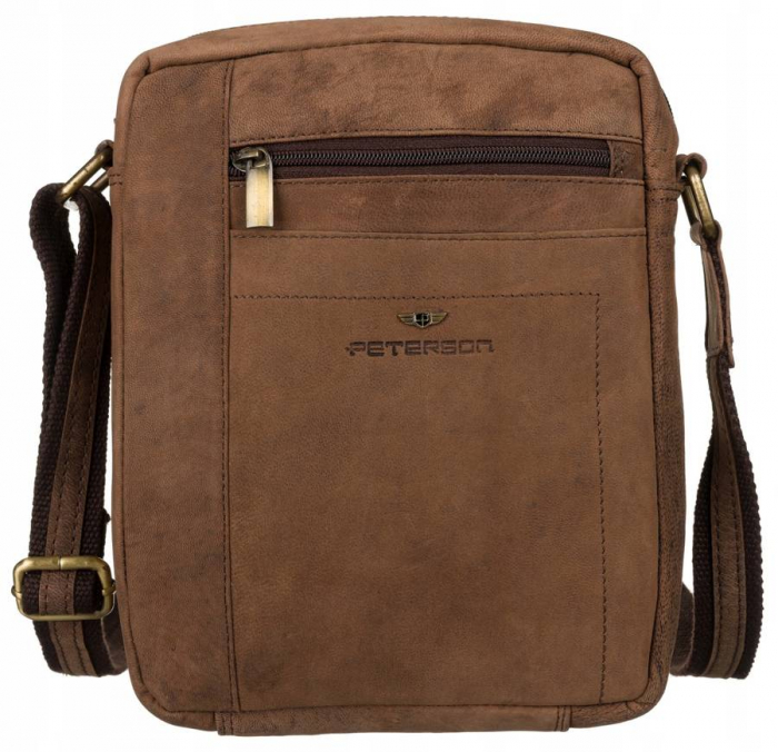 Geanta barbati de umar din piele naturala Peterson PTR-[DH] 3114878 [2]