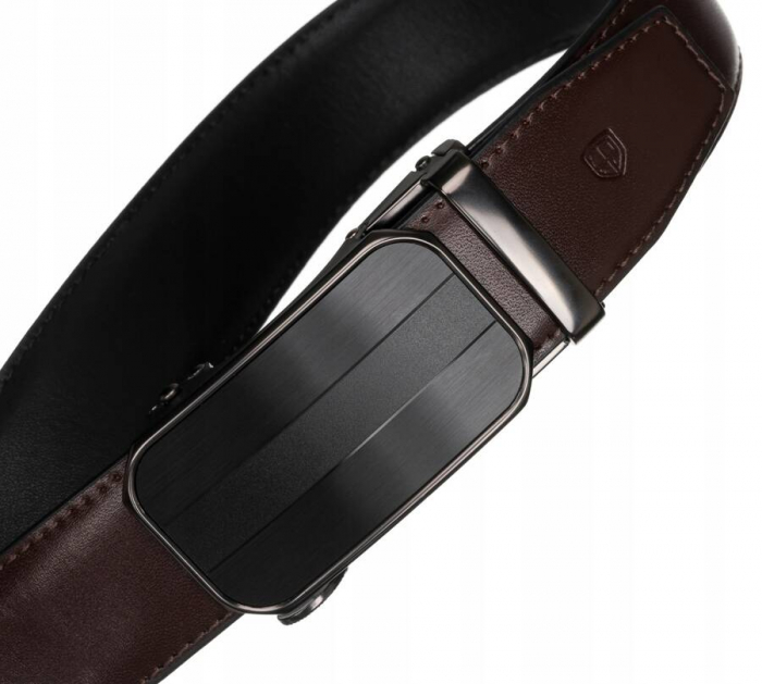 Curea barbati din piele naturala Peterson PTR-PTN AB35-135-03-PU [5]