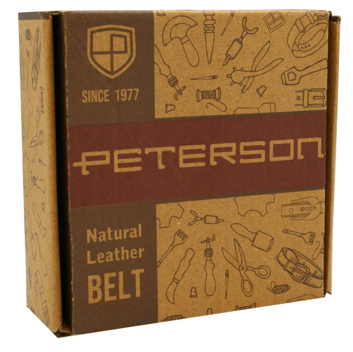 Curea barbati din piele naturala Peterson PTR-PTN PS-04 [9]
