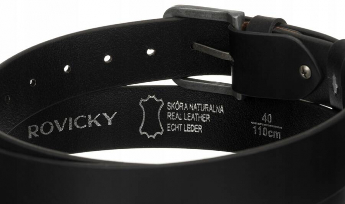 Curea barbati din piele naturala Rovicky PTR-R-PS-01-120-3361 [4]