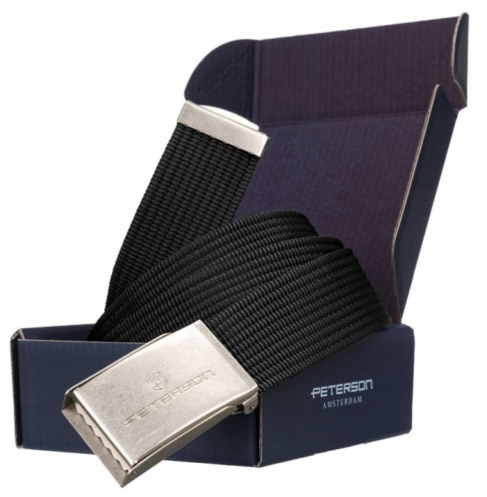 Curea barbati Peterson PTR-PTN SILV-BLACK-2 135 [1]