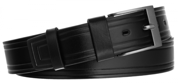 Curea barbati din piele naturala Rovicky PTR-PRS-05-G BR [3]