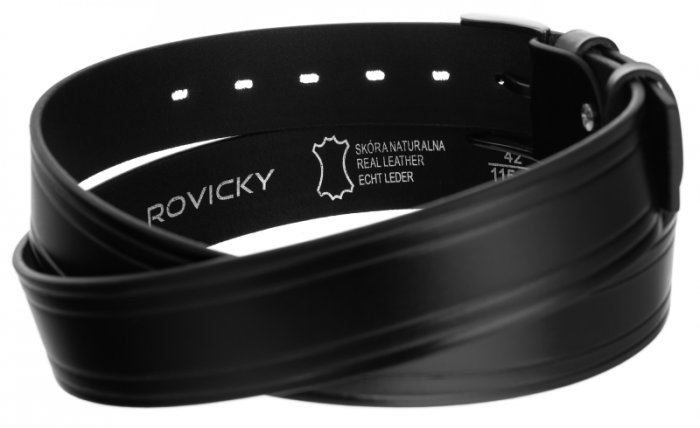 Curea barbati din piele naturala Rovicky PTR-PRS-05-G BR [4]