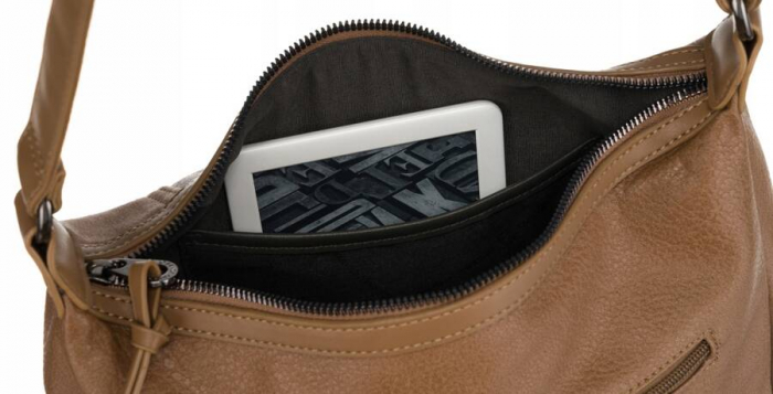 Geanta de dama din piele ecologica - David Jones PTR-6885-1 CAMEL [6]