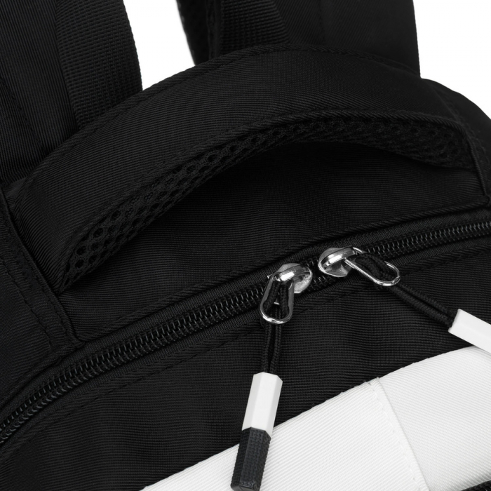 Rucsac școlar pentru copii din poliester, negru, cu compartiment pentru laptop, rezistent la umezeală - Peterson PTR-PTN 8592-1365 BLACK [12]
