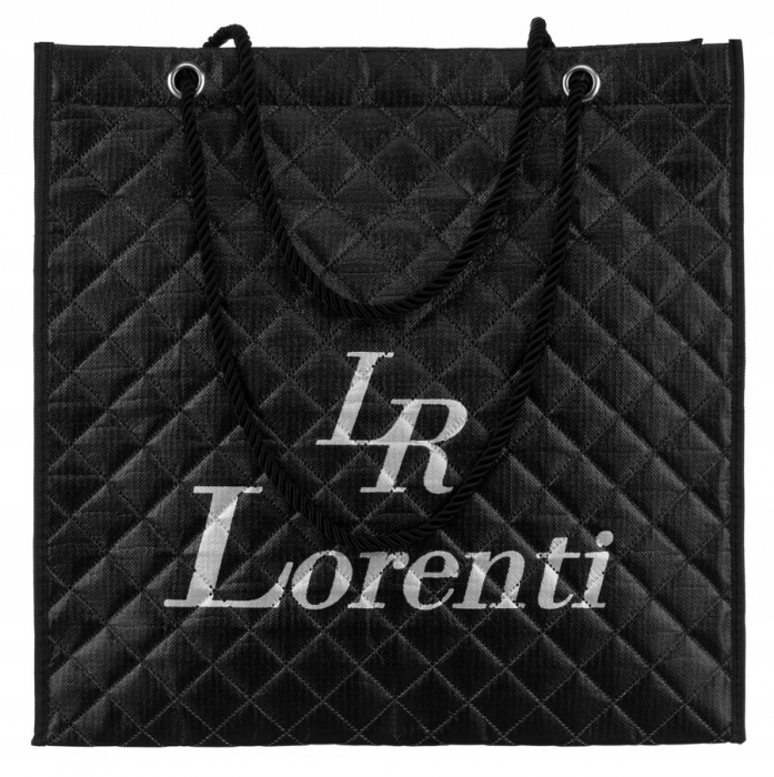 Geanta de dama mare, matlasata, din material sintetic - Lorenti PTR-LSPV001 BL [2]