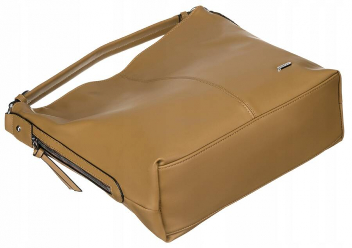 Geanta shopper de dama clasica din piele ecologica - Rovicky PTR-R-073-03-0461 BEI [9]