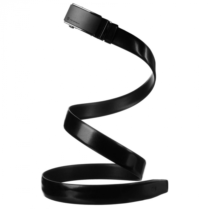 Curea din piele naturala pentru barbati Peterson PTR-PTN A017 BLACK [7]