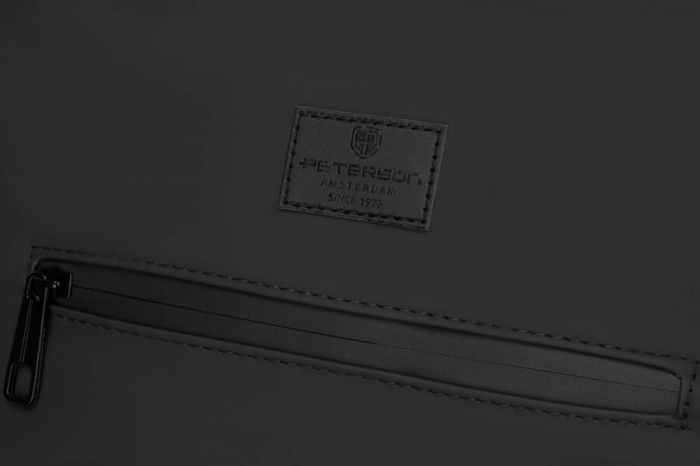 Rucsac negru impermeabil cu cataramă - Peterson PTR-PTN BERLIN-9077 BL [7]