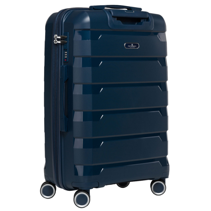 Valiză mică de cabină din polipropilenă, bleumarin - Peterson PTR-PTN HPP-01-W-S-1723 [5]