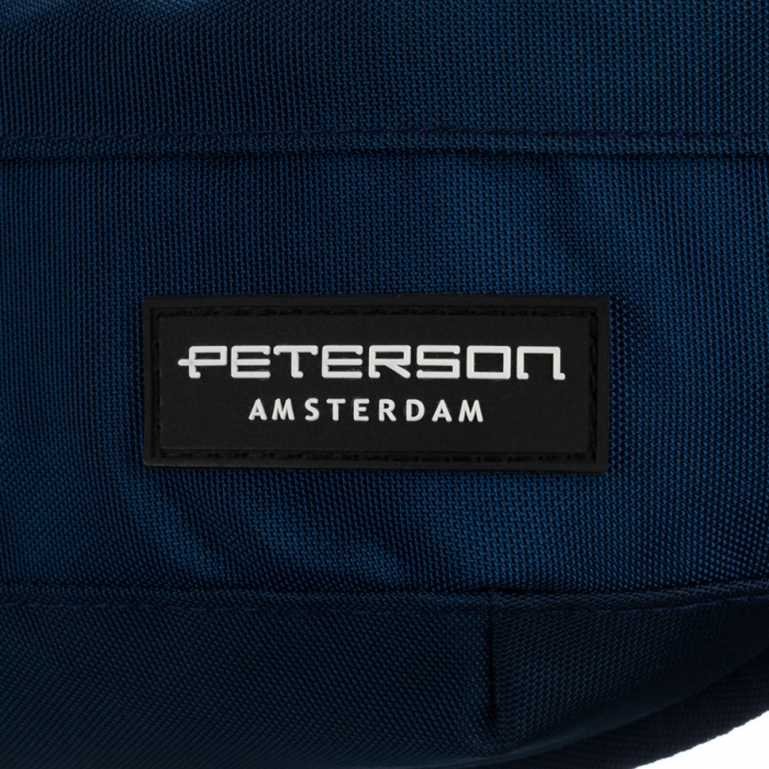 Geantă sport și spațioasă tip borseta din poliester, bleumarin - Peterson PTR-PTN SWY-02-6997 NAVY [7]