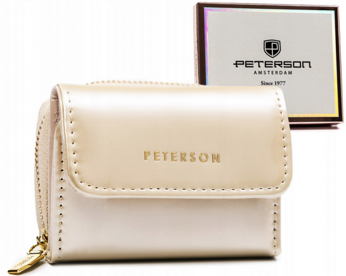 Portofel dama din piele Peterson PTR-PTN 011-LAK-5130 PEA [1]