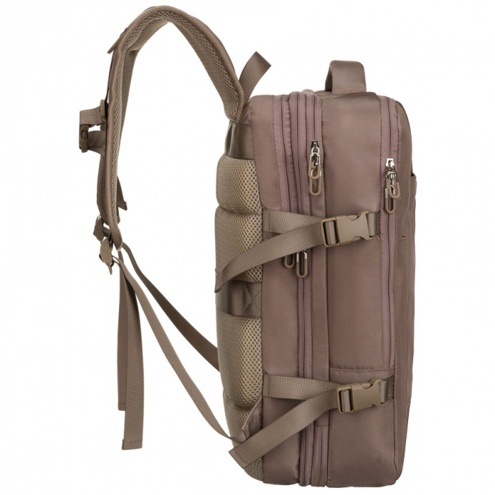 Rucsac de călătorie bej cu port USB - Peterson PTR-PTN 24421-5081 BEIGE [4]