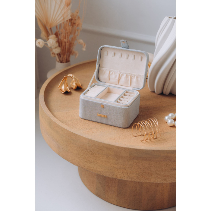 Cutie de bijuterii din argint cu închidere magnetică - Peterson PTR-PTN SZK-09-3132 SILV [3]