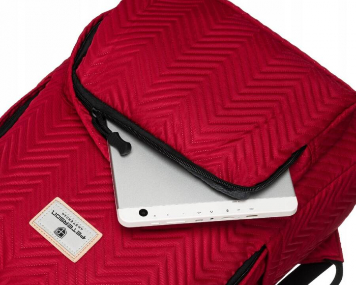 Rucsac din poliester cu spatiu pentru laptop - Peterson PTR-PTN 77710-6586 WINE [10]