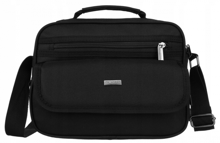 Geanta messenger urbana pentru barbati din poliester - Peterson PTR-PTN 6510-5703 BL [2]