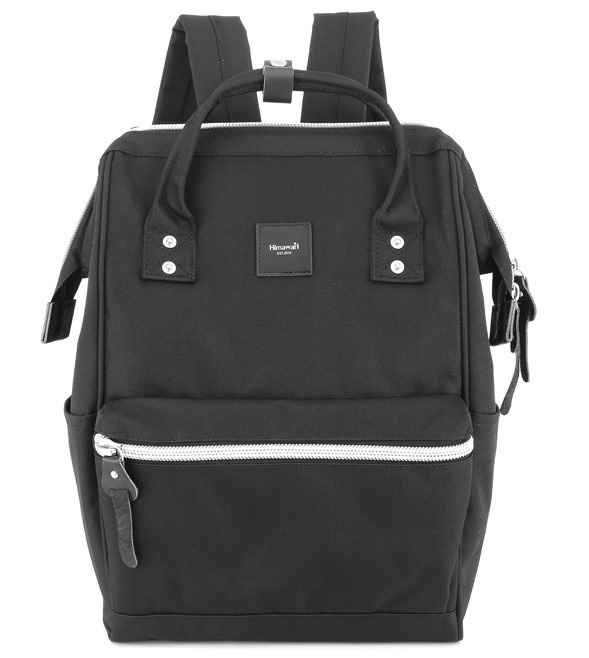 Rucsac negru, practic și spațios pentru laptop, cu port USB - Himawari PTR-1881-05(1) [4]