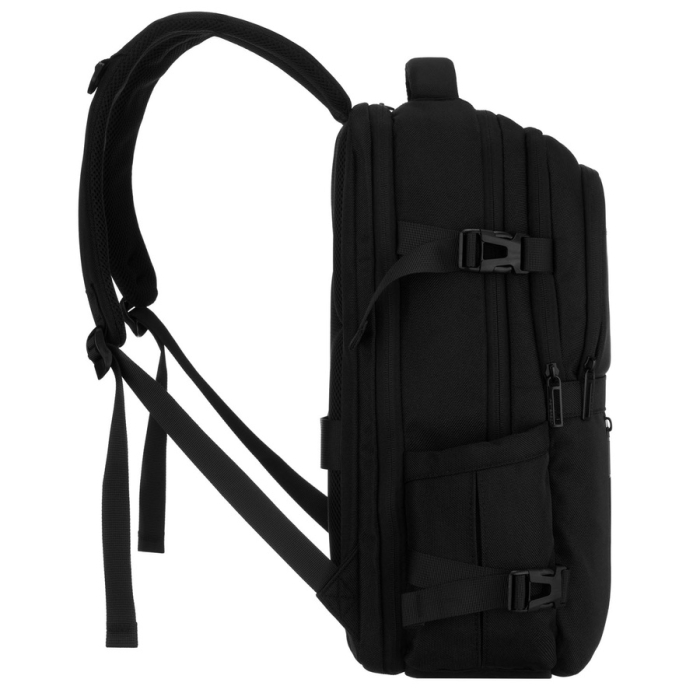 Rucsac de călătorie negru din poliester cu spațiu pentru laptop - Peterson PTR-PTN HY241-6867 BLACK [6]