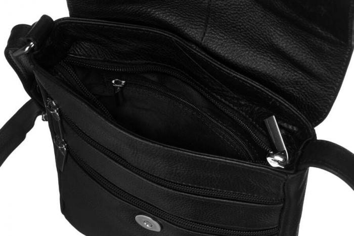Geanta messenger dama din piele naturala - Rovicky PTR-R-TSL-06-CPDM-8972 B [5]