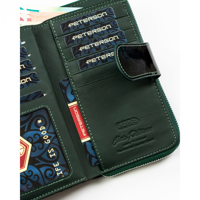 Portofel dama din piele Peterson PTR-PTN 42329-F8 WOO [9]