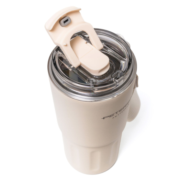 Cană termică bej din oțel inoxidabil - Peterson PTR-PTN KT-01-600 BEIGE [6]