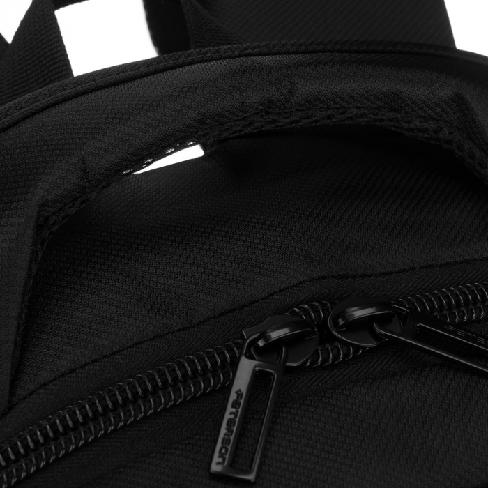 Rucsac școlar negru din poliester cu port USB - Peterson PTR-PTN BHX-03-7086 Bl [14]