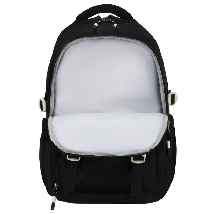 Rucsac școlar negru din poliester cu compartiment pentru laptop - Peterson PTR-PTN 8594-1426 BLACK [7]