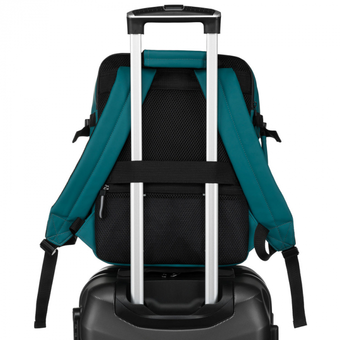 Rucsac de călătorie turcoaz cu , curele reglabile - Peterson PTR-PTN SKYLINE-8657 TUR [6]