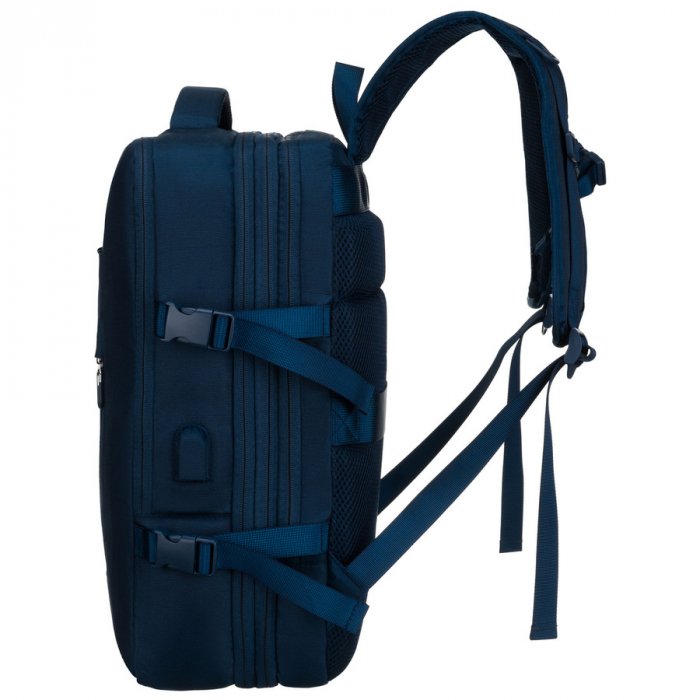 Rucsac de călătorie bleumarin cu port USB - Peterson PTR-PTN 24421-5098 NAVY [6]