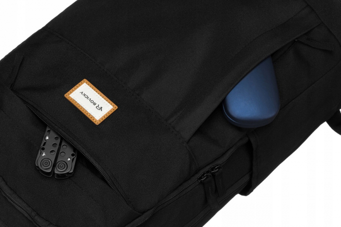 Rucsac clasic de damă din poliester - Rovicky PTR-R-PST-9244 BL [9]