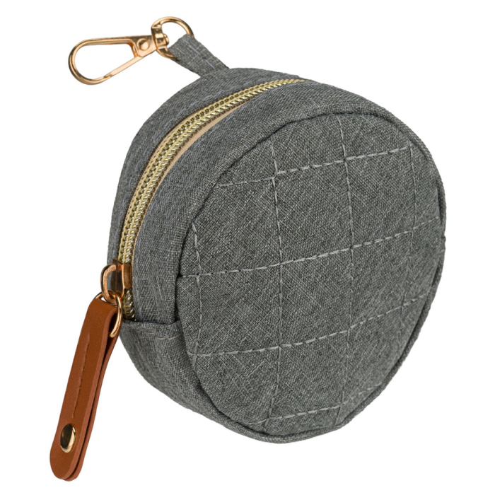 Rucsac spațios pentru mame, fabricat din poliester gri, echipat cu port USB - Peterson [12]
