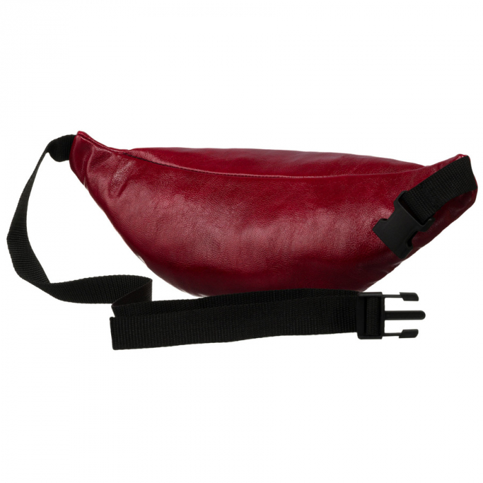 Borseta de dama din piele ecologica rosie, suspendata pe o curea reglabila PTR-SASZ-01 RED [4]