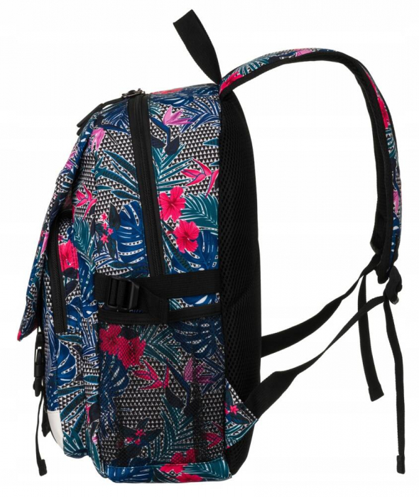 Rucsac pentru școală sport cu model de plante cu buzunar frontal - Peterson PTR-PTN 79907-8306 PRINT [3]