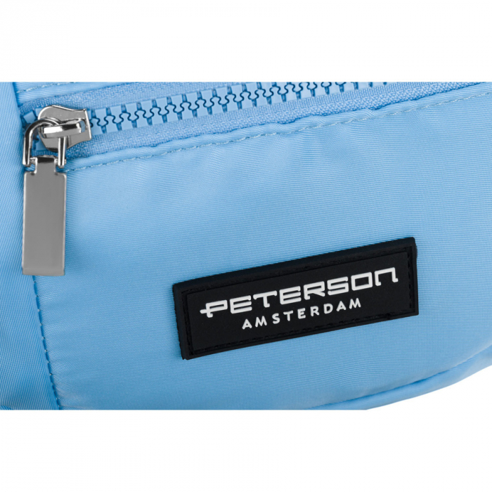 Geantă sport albastră din poliester, cu fermoar - Peterson PTR-PTN POM-S01-3780 L.B [7]
