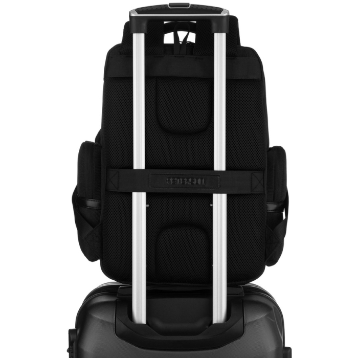 Rucsac de călătorie negru din poliester cu bretele reglabile - Peterson PTR-PTN HY243-7062 BLACK [10]