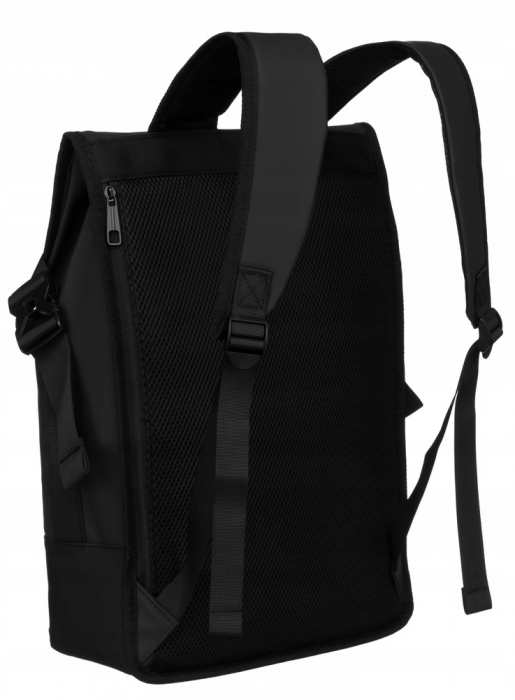 Rucsac negru impermeabil cu cataramă - Peterson PTR-PTN BERLIN-9077 BL [6]