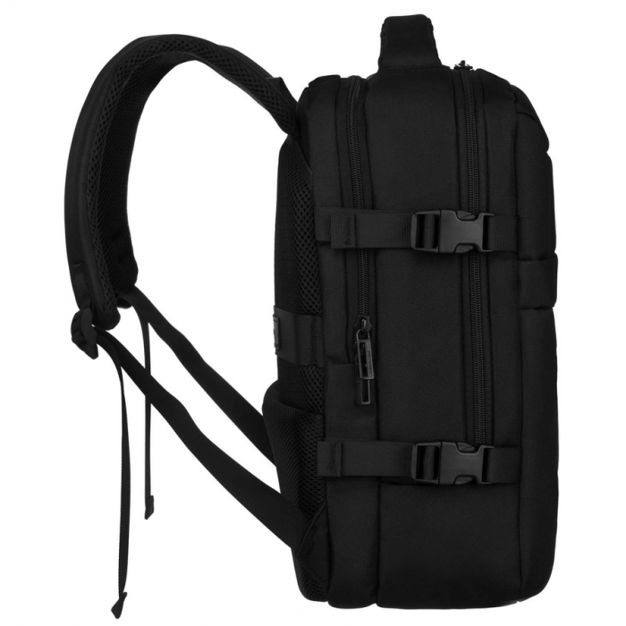 Rucsac negru de călătorie cu , curele reglabile - Peterson PTR-PTN PTY-04-8351 BLAC [5]