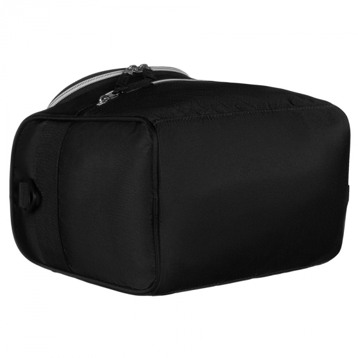 Geantă de călătorie neagră, practică, din material sintetic, cu curea asortată - Peterson PTR-PTN 24463-3940 BLACK [11]