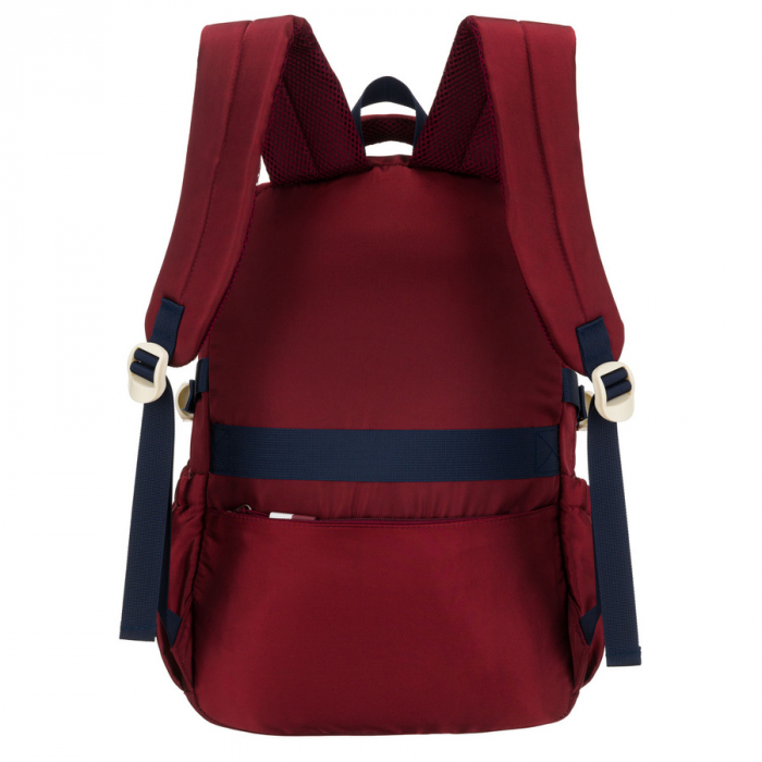 Rucsac școlar din poliester bordo cu , curele laterale - Peterson PTR-PTN 8594-1402 BORDO [5]