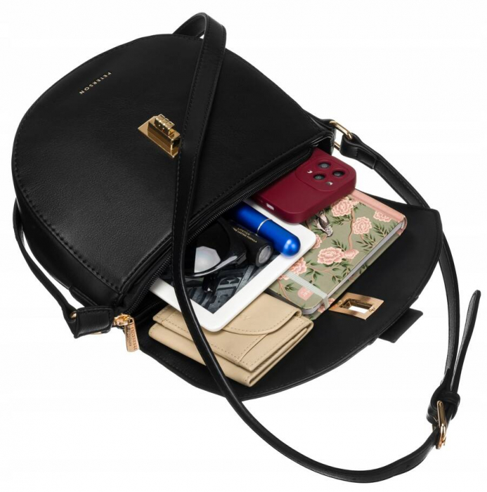 Geantă dama messenger din piele ecologică - Peterson PTR-PTN 1379-9572 BL [8]