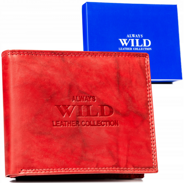 Portofel barbati din piele naturala Always Wild PTR-AW-N992-MAL-0486 RE [12]