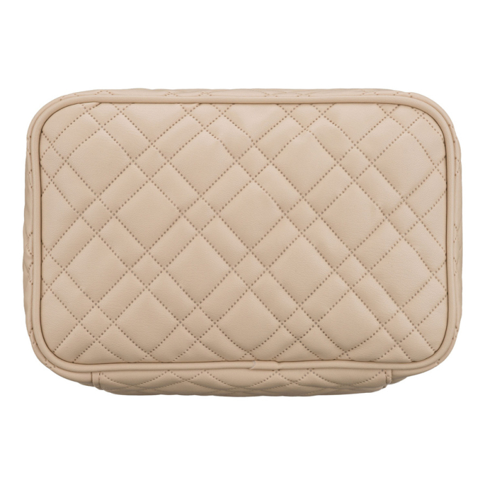 Geantă cosmetică bej cu un singur compartiment, din material sintetic și închidere cu fermoar - Peterson PTR-PTN KOS-DA-11-3224 B [4]