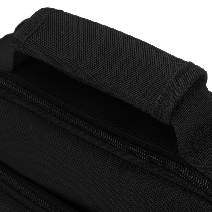 Geantă practică de tip messenger din Cordura neagră, cu închidere cu fermoar și două compartimente - Peterson PTR-PTN-73217-2126 BLACK [8]